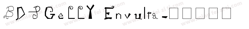 BDP GeLLY Envulta字体转换